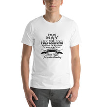 Load image into Gallery viewer, I'm an May girl - i was born with my heart Unisex T-Shirt