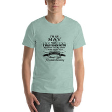 Load image into Gallery viewer, I'm an May girl - i was born with my heart Unisex T-Shirt