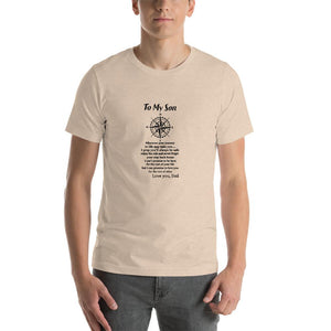 To my son wherever your journey Unisex T-Shirt