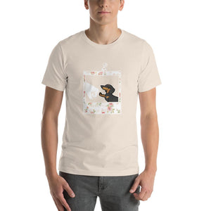 Dachshund, best friend for life Unisex T-Shirt